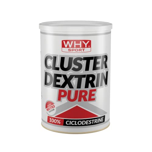 WHY SPORT CLUSTER DEXTRIN PURE - Ciclodestrine - Integratore Alimentare Energetico - 500 gr