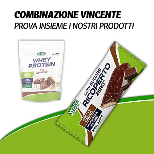 WHY NATURE WHEY PROTEIN - Proteine Whey - Proteine in Polvere per la Massa Muscolare - Proteine Concentrate del Siero del Latte Senza Glutine - 400 gr