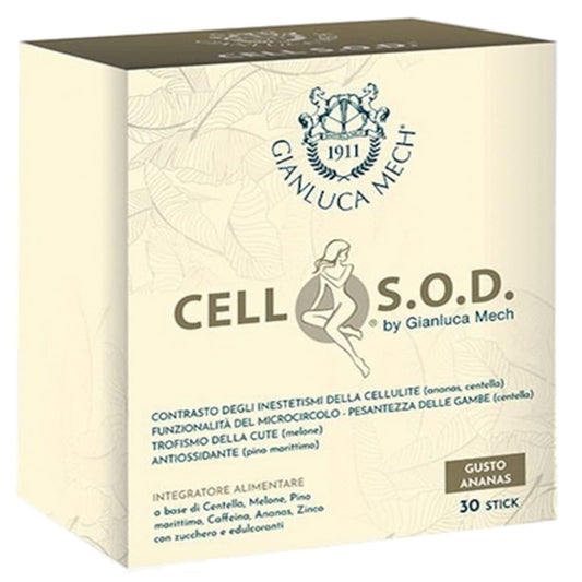 Cosmech Cell S.O.D. by Gianluca Mech - integratore alimentare - anticellulite Tisanoreica