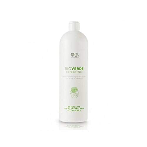 Eos spa Detergente BioVerde Intimo Corpo con Tea Tree Oil e Aloe Vera - Certificato non Irritante - 1000 ml