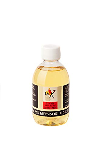 Casanova | Essenza aromatica D'Eritrea | Ricarica Deodorante per Ambiente | per Diffusore Oli Essenziali Puri a Bastoncini | 250 ml