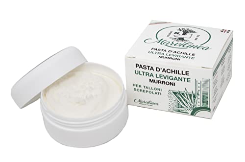 Pasta d'achille ultralevigante murroni crema cura piedi per talloni secchi e screpolati, con urea, olio di mandorle dolci e mirto. 100 gr