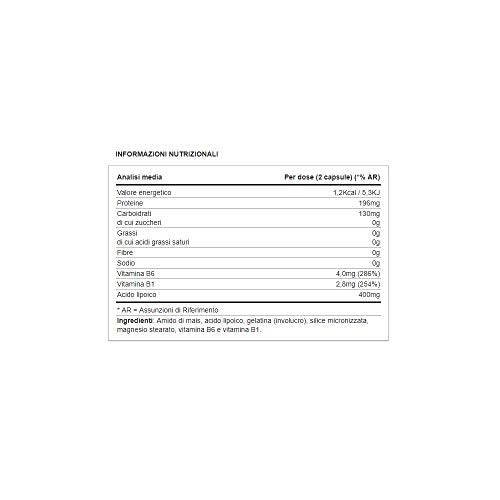 Watt Lipoic Acid strong formula Integratore Alimentare - 60 Compresse