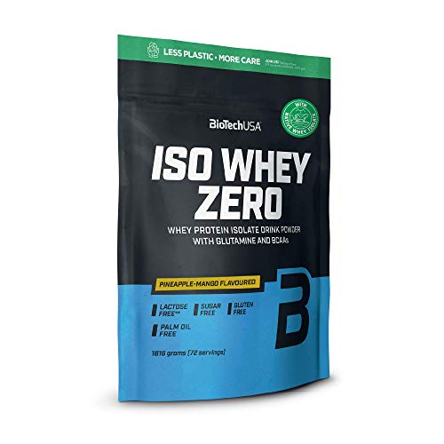 BioTechUSA Iso Whey ZERO, Lactose, Gluten, Sugar FREE, Premium Whey Protein Isolate