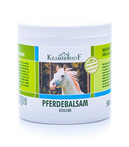 Balsamo Cavalli Raffredda E Tonifica, Wertvolle Estratti Vegetali Di Ippocastano, Arnica, Rosmarino E Minzoel - 500 Ml