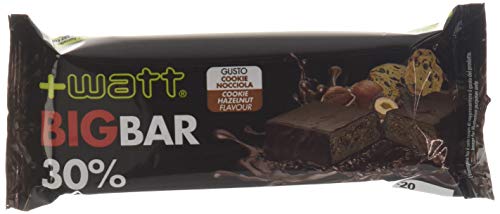 Watt The Big Bar, Nocciola - Box 24 Barrette Proteiche 80 g