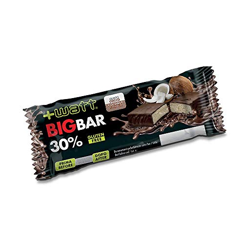 Watt The Big Bar Box 24 Barrette Proteiche, Cocco - 80 g