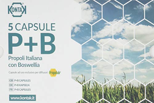 Kontak Propoli + Boswellia Capsule Per Diffusori Ambientali, 5 capsule