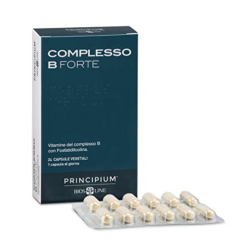 BIOS LINE Principium Complesso B Forte, Integratore composto dalle vitamine del gruppo b, Integratore compresse per il funzionamento del sistema nervoso