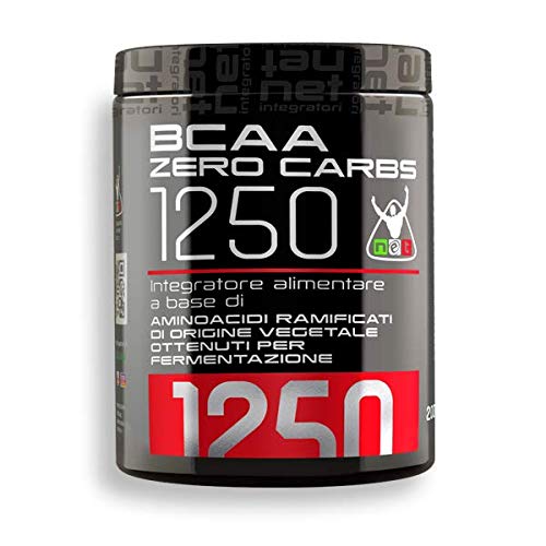 BCAA ZERO CARBS 1250 Aminoacidi ramificati (400 compresse) - NET Integratori