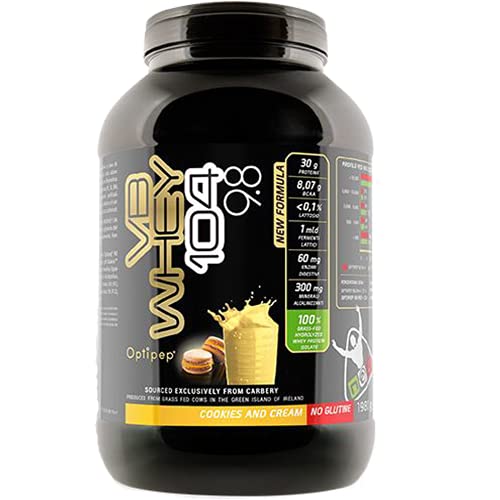 (Cookie & Cream) VB WHEY 104 9.8 [1980g] (Proteine del siero della latte idrolizzate Optipep)