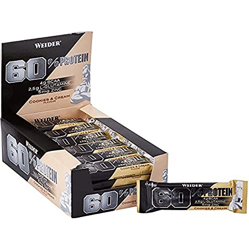 Weider 60% Proteine Bar, Vaniglia-Caramello