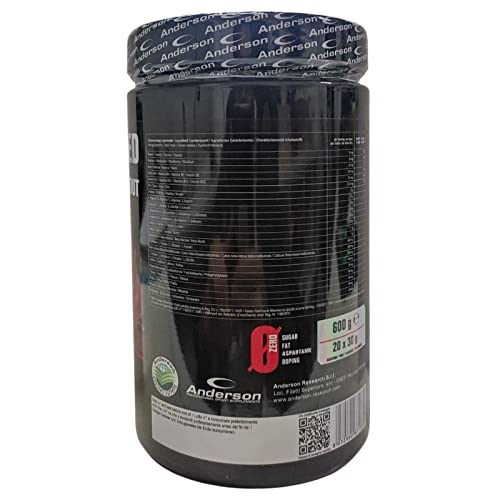 Anderson Integratore Molotov Pre-Workout Energetico con Carboidrati, Cola - 600g