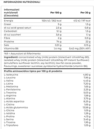 Yamamoto Ultra Whey Complex 700 gr - proteine siero del latte, gusti a scelta