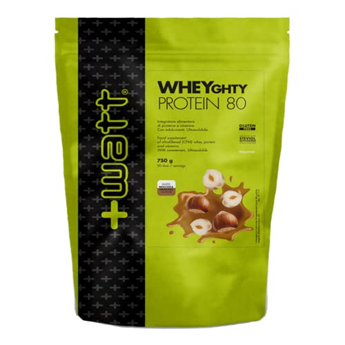 WATT Wheyghty Protein 80-750G Busta Doypack (Nocciola)