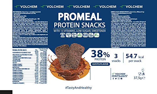 Volchem Promeal Protein Snacks 38 - Nocciola - 600 g