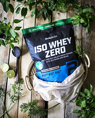 BioTechUSA Iso Whey ZERO, Lactose, Gluten, Sugar FREE, Premium Whey Protein Isolate