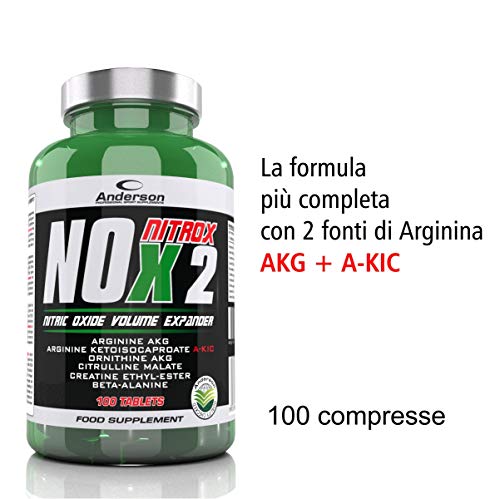 Nox Nitrox, Arginina e Citrullina - 100 Compresse