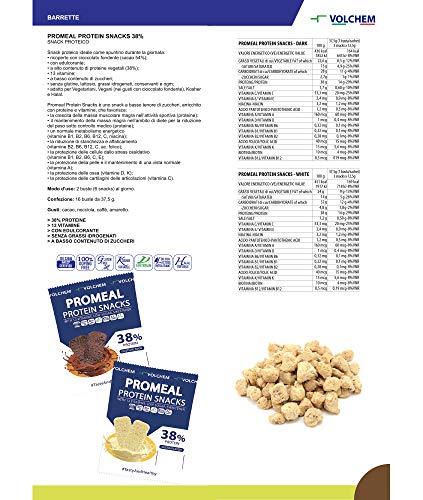 Volchem Promeal Protein Snacks 38 - Nocciola - 600 g