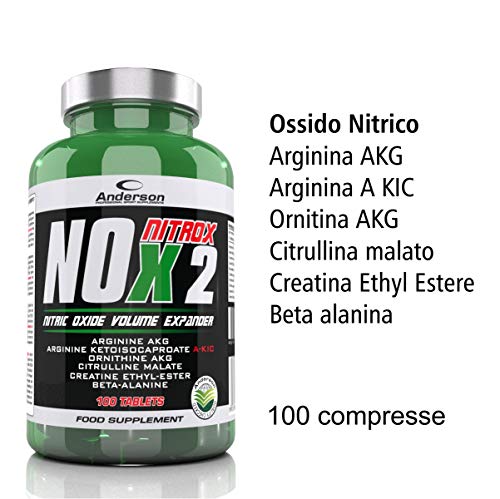 Nox Nitrox, Arginina e Citrullina - 100 Compresse