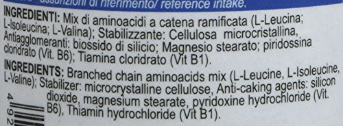 Yamamoto Nutrition Bcaa 8:1:1 integratore alimentare di aminoacidi a catena ramificata con vitamine B1 e B6