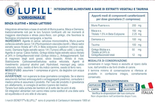 BLUPILL 2 Confezioni da 6 Compresse - Migliora le prestazioni sessuali maschili