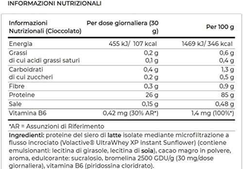 Yamamoto Iso Fuji 2 kg - proteine isolate siero del latte ultra filtrate, gusti a scelta