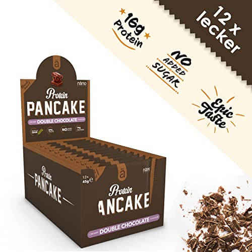 ä Nano Supps Protein Pancake, Gusto Doppio Cioccolato, 12 x 45g