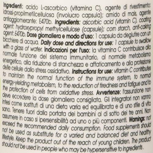 +Watt Vitamina C - Confezione da 100 capsule